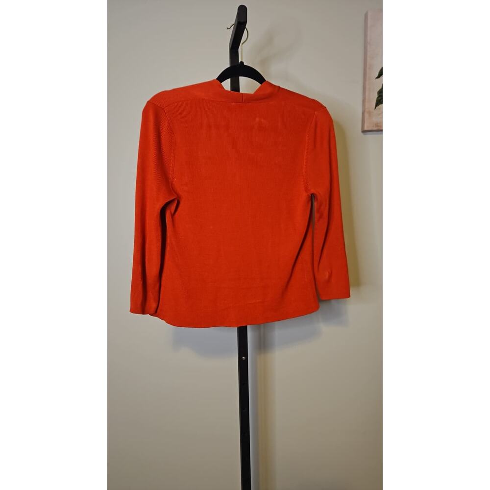 LOFT Ann Cardigan – Soft-Knit Button Front Sweater, Long Sleeve - Picture 4 of 4